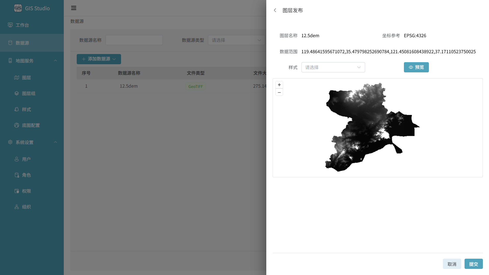 图层发布